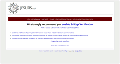 Desktop Screenshot of jesuits.net