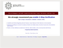 Tablet Screenshot of jesuits.net